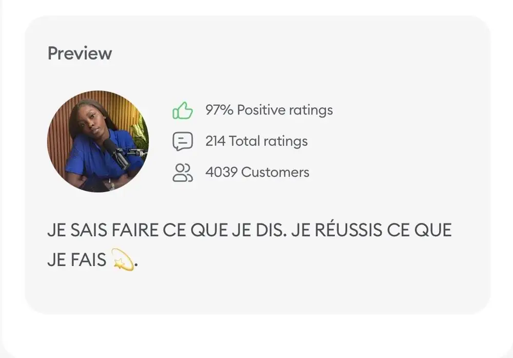 Capture de résultat